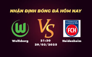 wolfsburg heidenheim 29 03 bundesliga