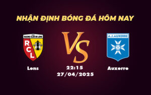 lens auxerre 27 04 ligue 1