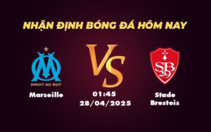 marseille stade brestois 28 04 ligue 1
