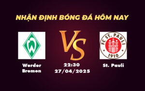 werder bremen st pauli 27 04 bundesliga